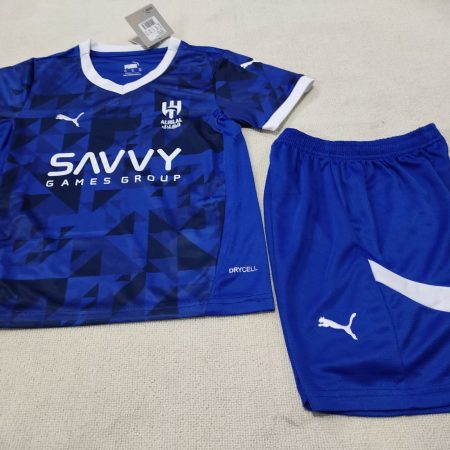 24/25 Riyadh Crescent Home Jersey Kids Size Suit