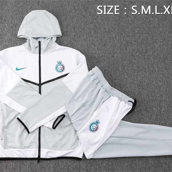 23/24 Riyadh Victory Long hooded trench coat suit