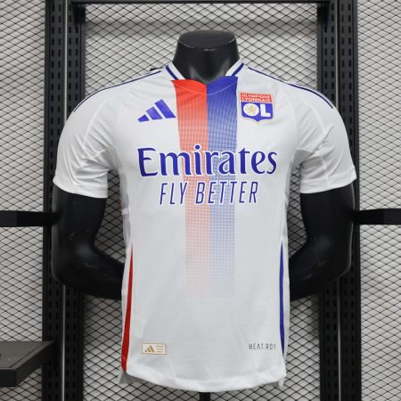24/25 Player Version Lyon Home Football Shirt