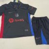 24/25 Barcelona Away Football Shirt Kids Size Suit
