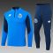 24/25 Porto Half-Pull Training Suit Colorful Blue Football Shirt Set