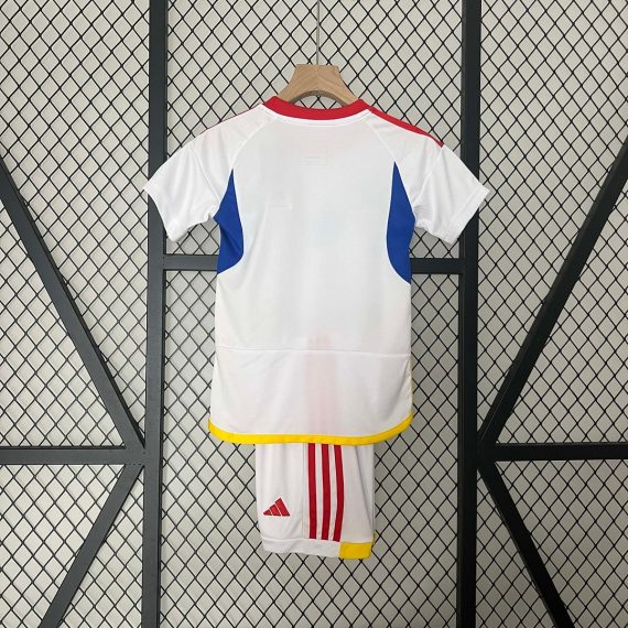 2024 Venezuela Away Football Shirt Kids Size Suit