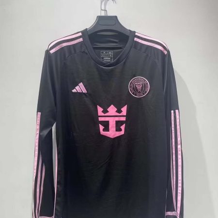 24/25 Long Sleeve Inter Miami Away Soccer Jersey