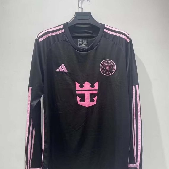 24/25 Long Sleeve Inter Miami Away Soccer Jersey