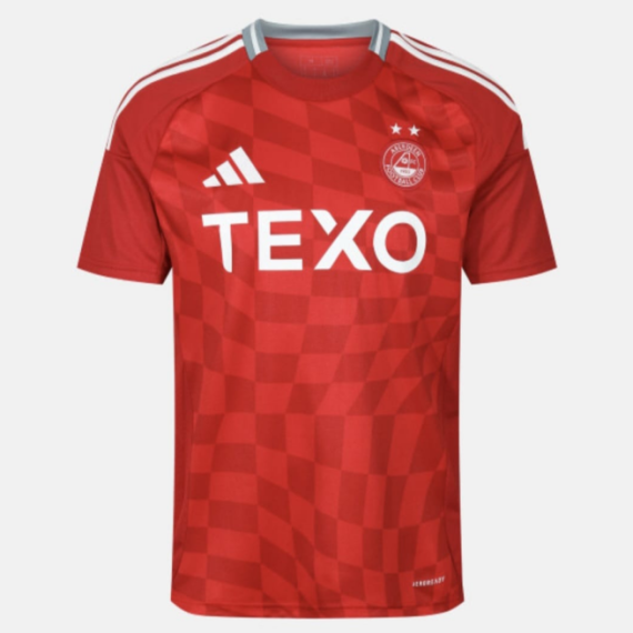 24/25 Aberdeen FC Home Soccer Shirt