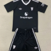 24/25 Manchester United Third Goalkeeper Football Jersey Kids Size Suit