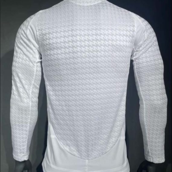 24/25 Player Version Long Sleeve Real Madrid Home Football Shirt