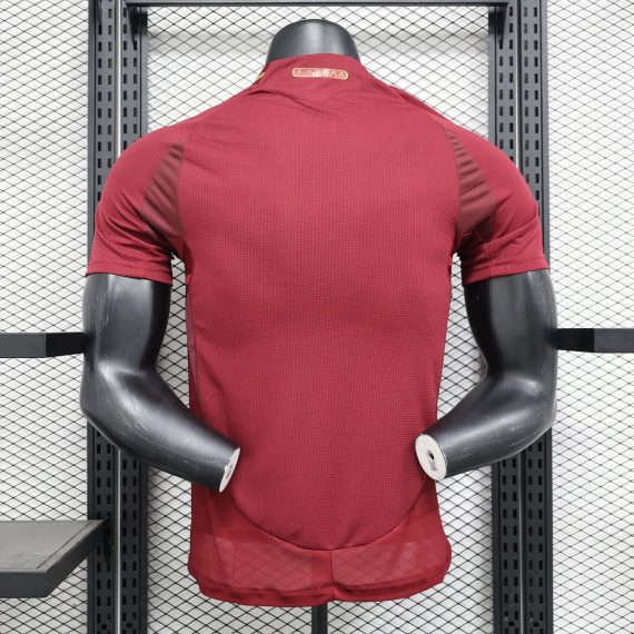 24/25 Player Version Roma Home Soccer Jersey