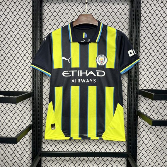 24/25 Manchester City Away Football Shirt