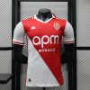 24/25 Player Version AS Monaco Home Football Shirt