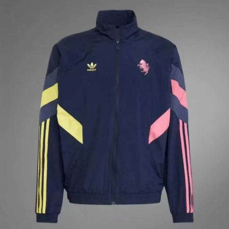 24/25 Juventus Windbreaker Navy blue Soccer Jersey