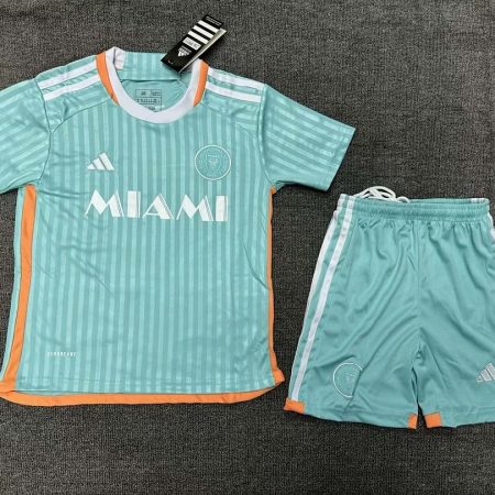 24/25 Inter Miami Third Away Soccer Jersey Kids Size Suit