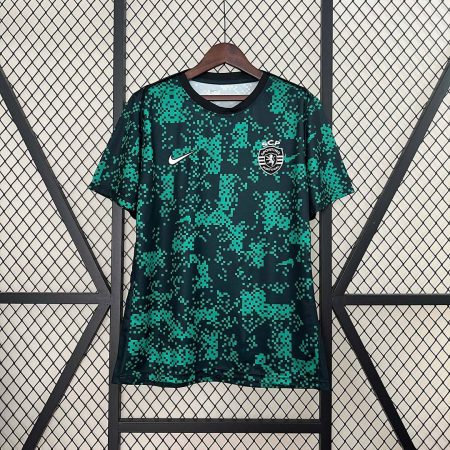 24/25 Sporting Lisbon Training Wear Football Shirt