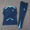 24/25 Chelsea Half-Pull Training Suit Royal blue Football Shirt Set