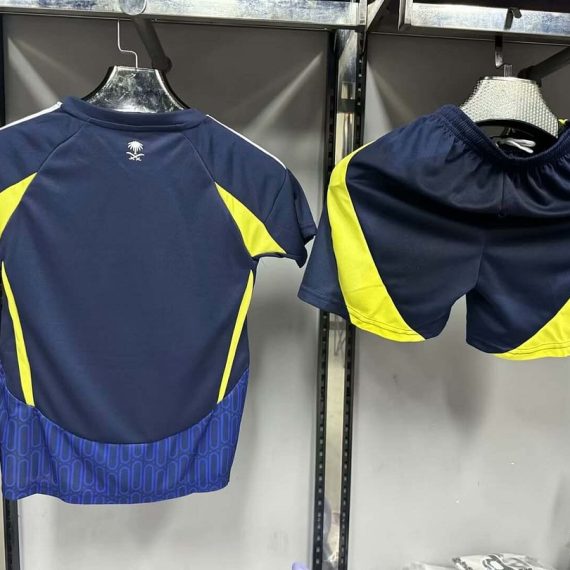 24/25 Al-Nassr Away Football Shirt Kids Size Suit