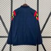2024 Spain Windbreaker Navy blue Soccer Jersey