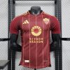 24/25 Player Version Roma Home Soccer Jersey