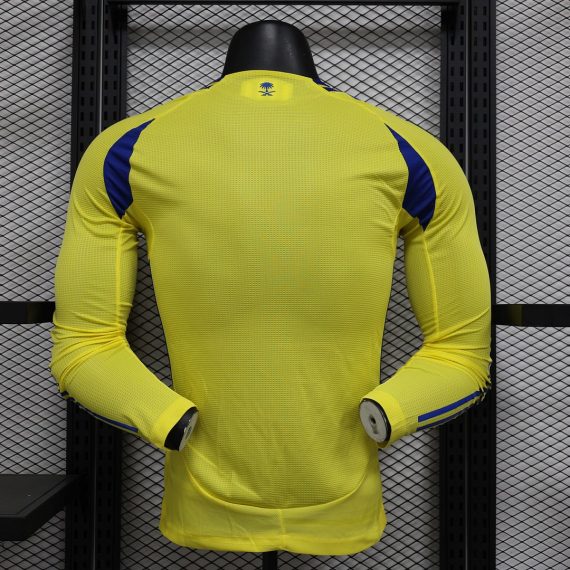 24/25 Player Version Long Sleeve Al-Nassr Home Football Shirt