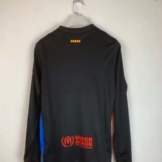 24/25 Long Sleeve Barcelona Away Football Shirt (New sponsor)