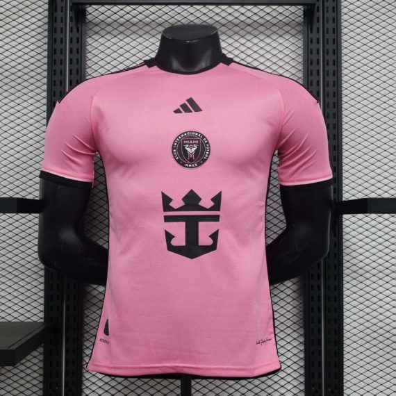 24/25 Player Version Inter Miami Home Soccer Jersey