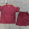 24/25 Roma Home Soccer Jersey Kids Size Suit