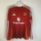 24/25 Long Sleeve Manchester United Home Football Shirt