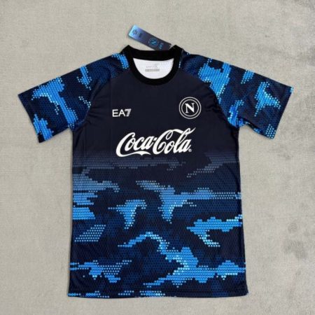 24/25 Napoli Training Wear Blue Soccer Jersey
