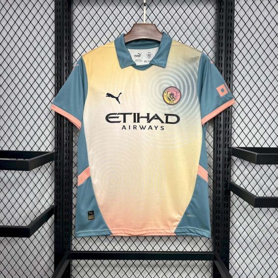 24/25 Manchester City Fourth Away Football Shirt