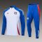 24/25 Lyon Half-Pull Training Suit White Football Shirt Set