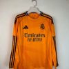 24/25 Long Sleeve Real Madrid Away Football Shirt