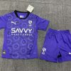 24/25 Al-Hilal Saudi Third Away Football Shirt Kids Size Suit