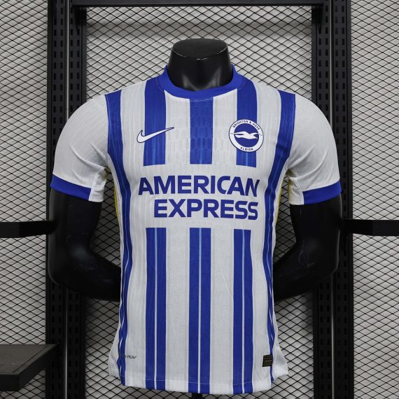 24/25 Player Version Brighton Home Football Shirt