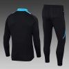 2024 Argentina Half-Pull Training Suit Black Football Shirt Set