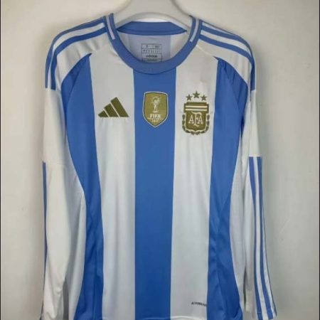 2024 Long Sleeve Argentina Home Football Shirt