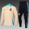 2024 Argentina Half-Pull Training Suit Khaki Football Shirt Set