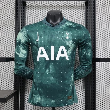 24/25 Player Version Long Sleeve Tottenham Third Away Football Shirt
