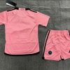 24/25 Inter Miami Home Soccer Jersey Kids Size Suit