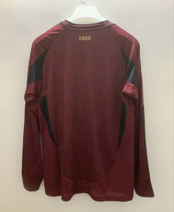 2024 Long Sleeve Belgium National Team Home Football Shirt