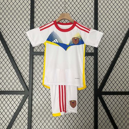 2024 Venezuela Away Football Shirt Kids Size Suit