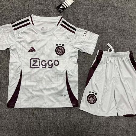 24/25 Ajax Third Away Football Shirt Kids Size Suit