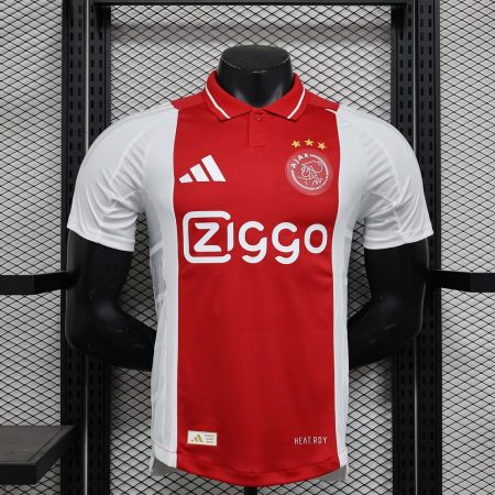 24/25 Player Version Ajax Home Football Shirt