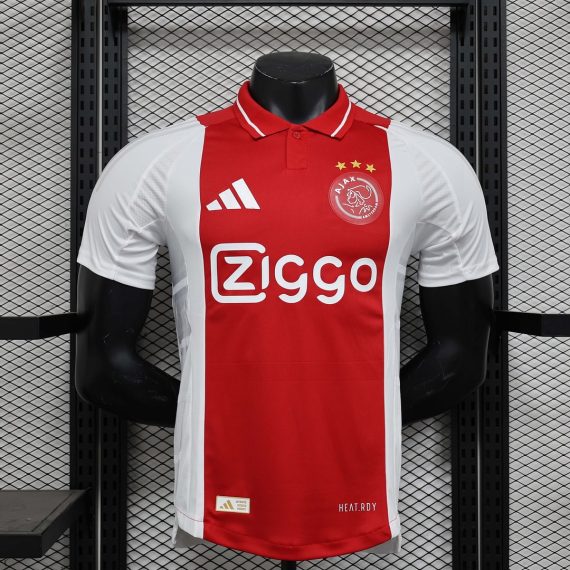 24/25 Player Version Ajax Home Football Shirt