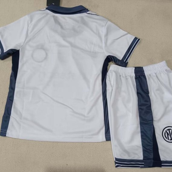 24/25 Internazionale Milan Away Football Jersey Kids Size Suit