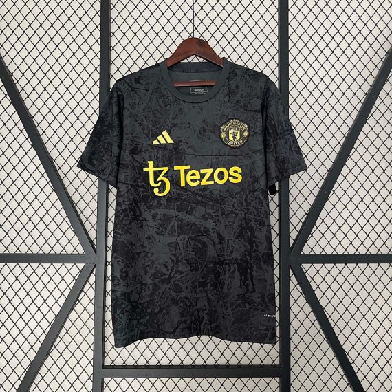 24/25 Manchester United Special Edition Black Football Shirt