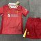24/25 Liverpool Home Soccer Jersey Kids Size Suit