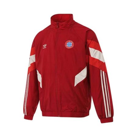 24/25 Bayern Munich Windbreaker Red Football Jersey