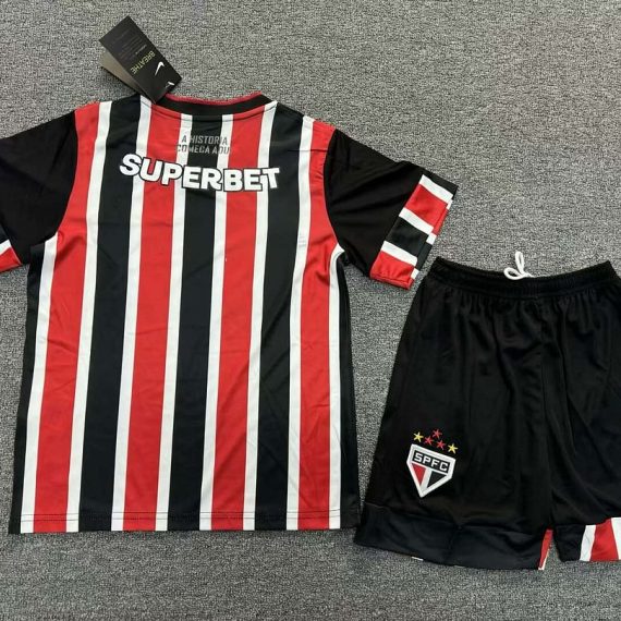 24/25 Sao Paulo Away Jersey Kids Size Suit