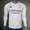 24/25 Player Version Long Sleeve Real Madrid Home Football Shirt