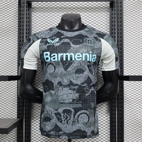 24/25 Player Version Leverkusen Third Away Football Jersey