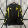 24/25 Dortmund Windbreaker Black Football Shirt Set